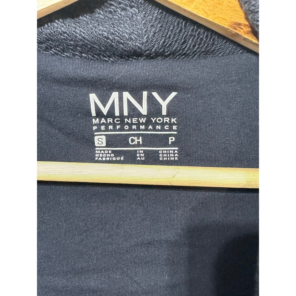 Marc New‎ York Performance Becket Knit Jacket Navy Blue MN7J4429 Womens Small - Picture 4 of 7